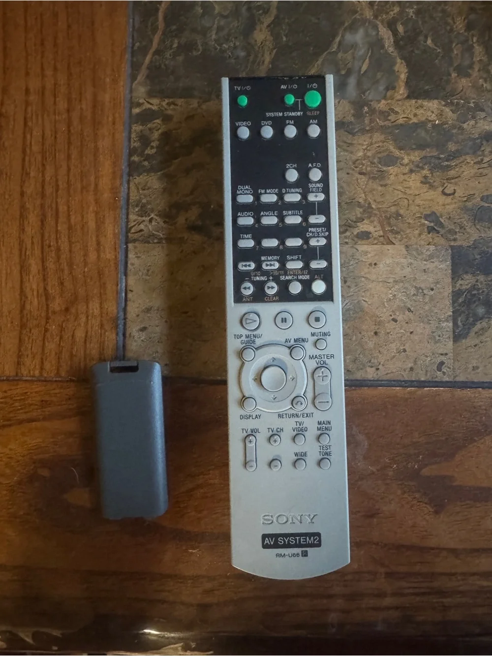 Sony RM-U66 AV System Remote Control